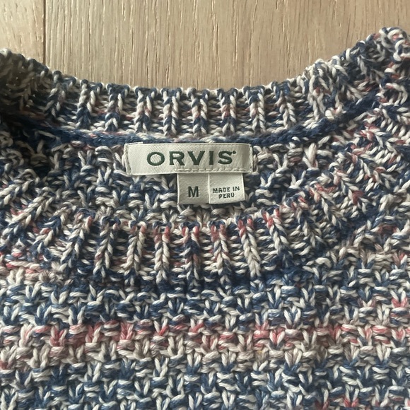 Orvis 100% cotton ombré knit sweater - size medium - Picture 3 of 8